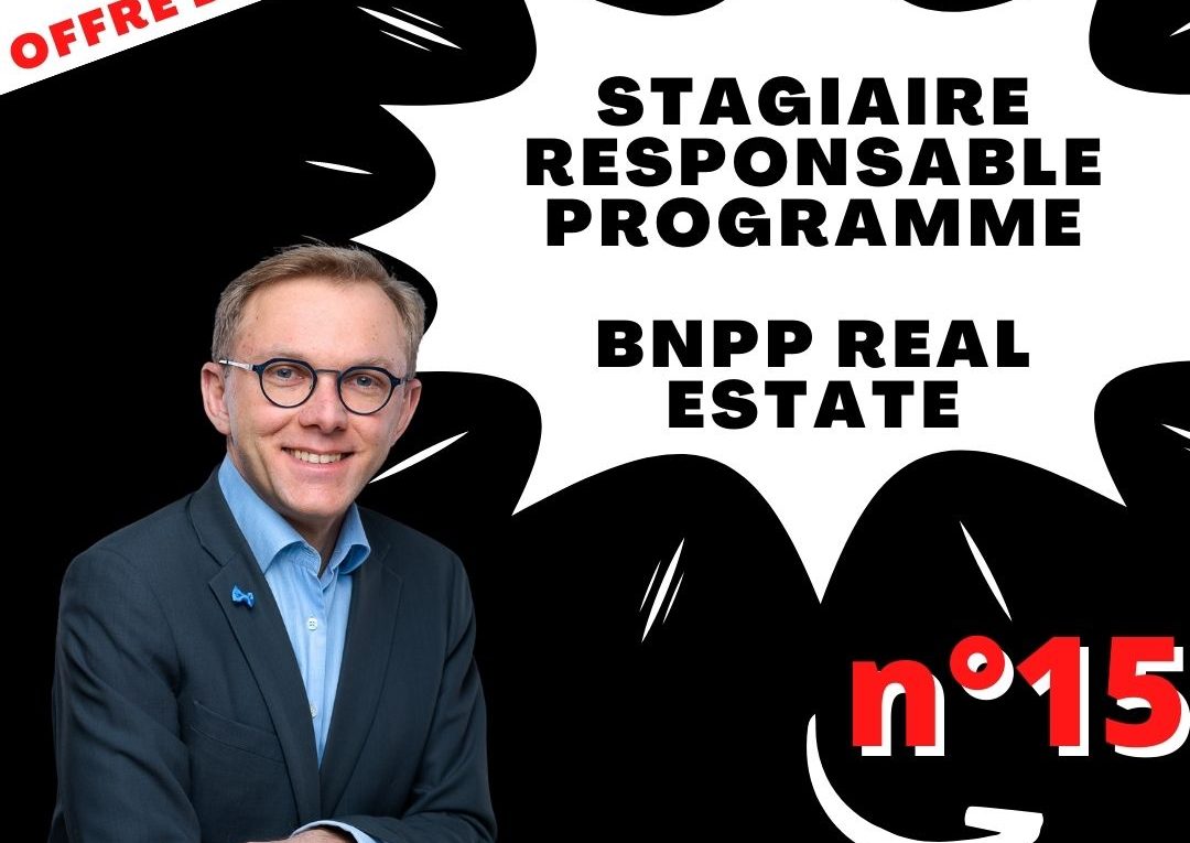 Stagiaire responsable programme - BNP-Paribas