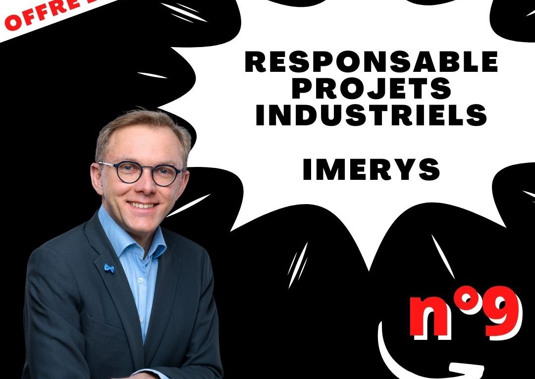 Responsable projets industriels - Imerys